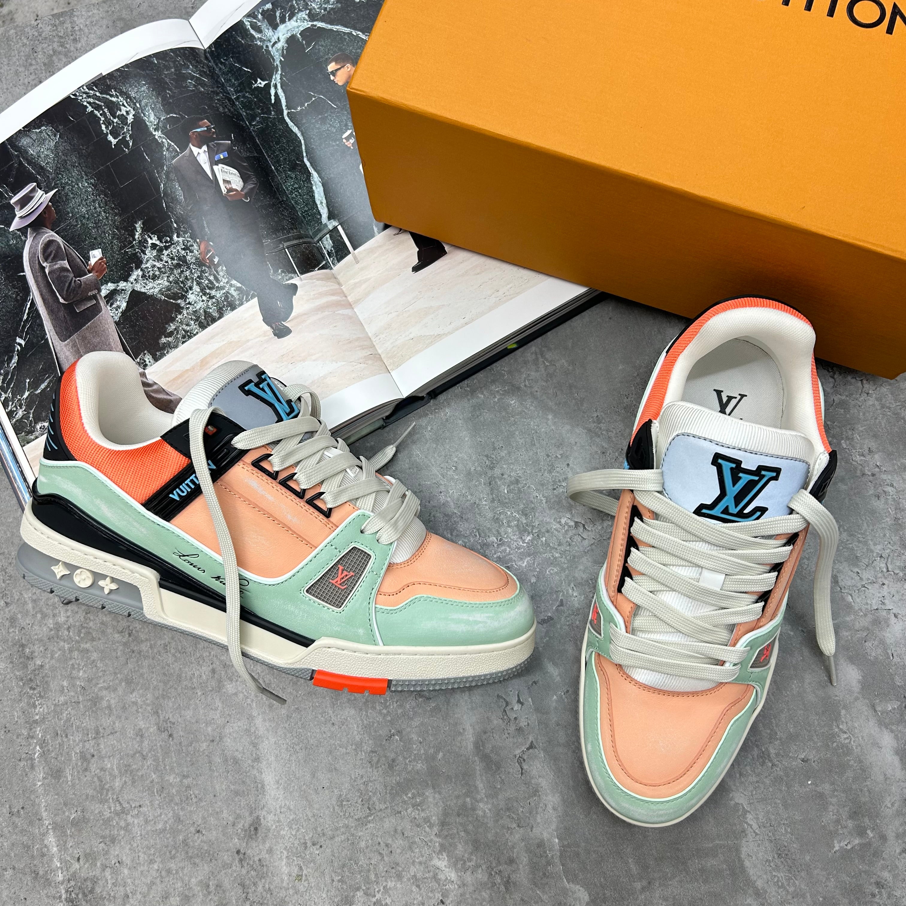 (NO BOX) LVE - TRAINERS - ORANGE/MULTI