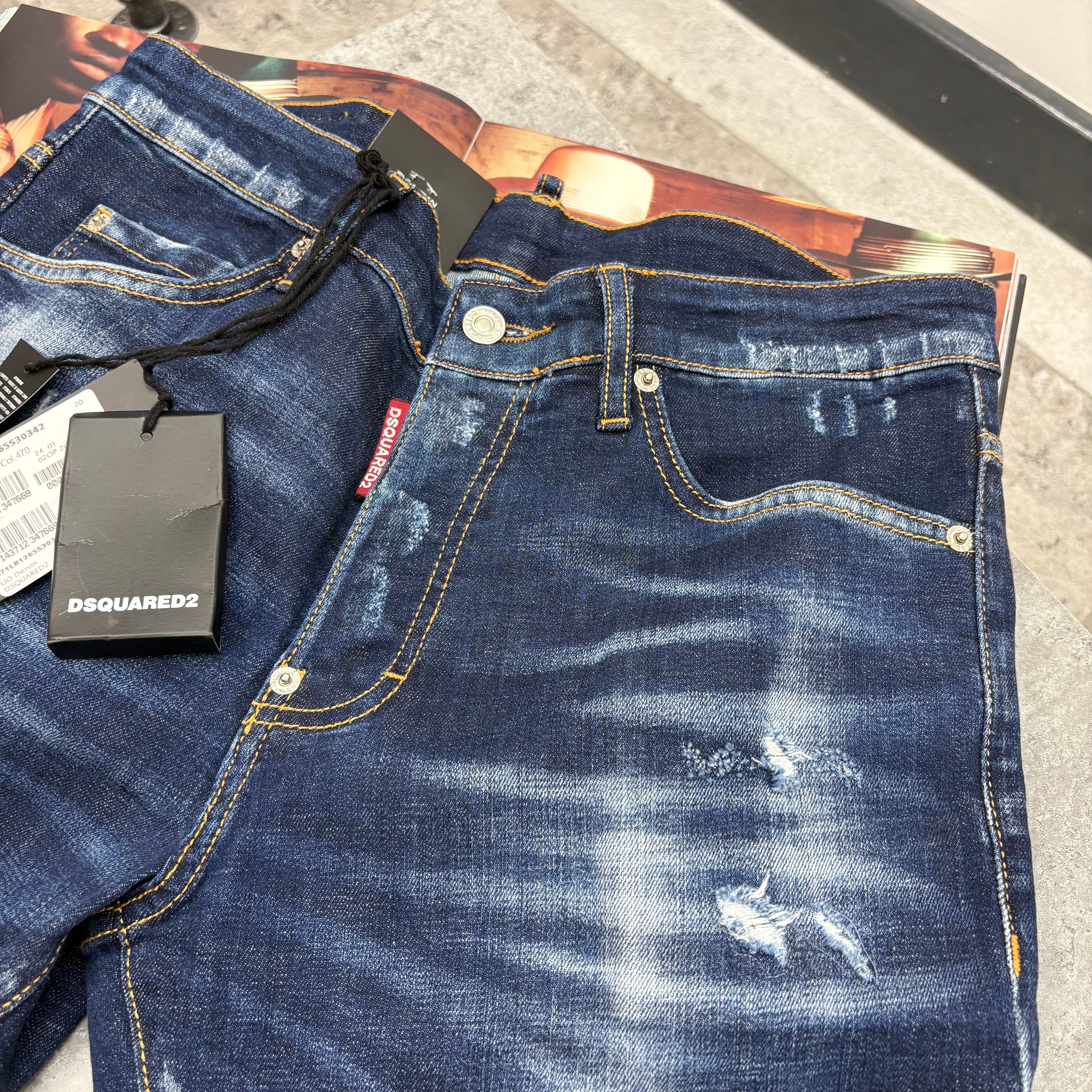 D2 - JEANS - NAVY