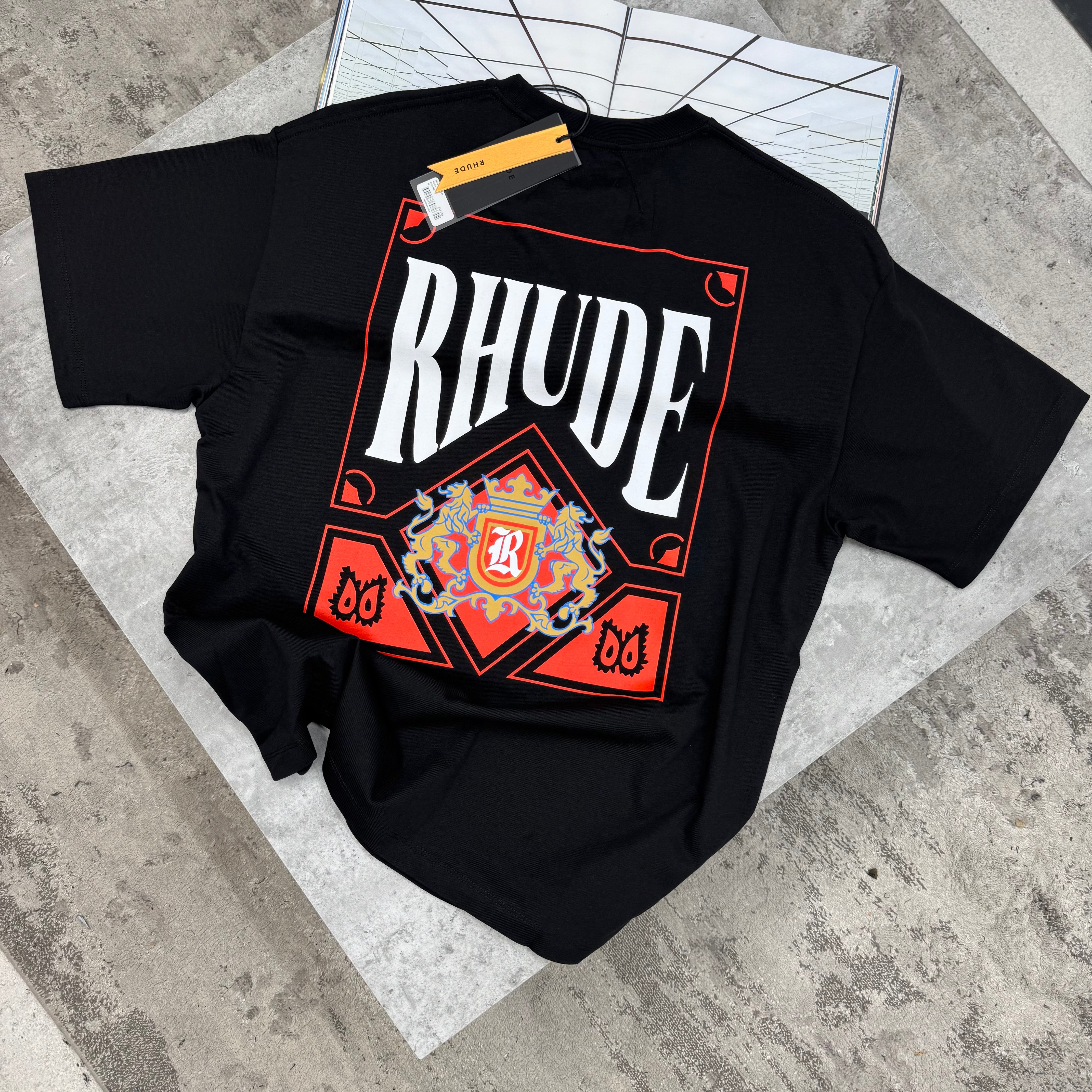 RDE - OVERSIZED T-SHIRT - BLACK