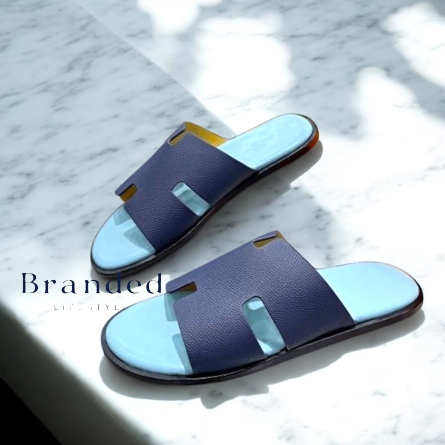 (PRE-ORDER) HMES - SLIDES - BLUE/SKY BLUE