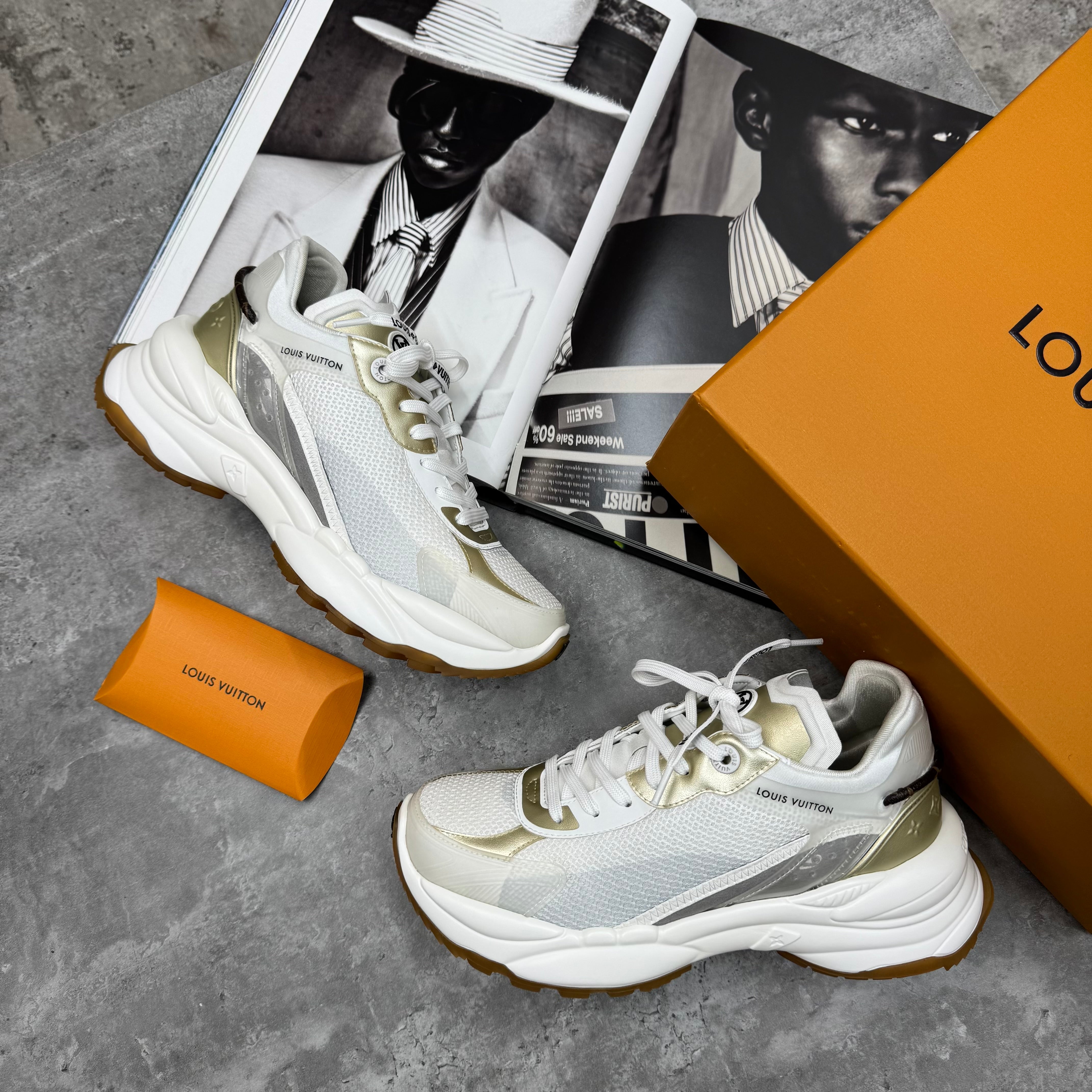 LVE - WOMENS TRAINER - GOLD/SILVER (PRE-ORDER)