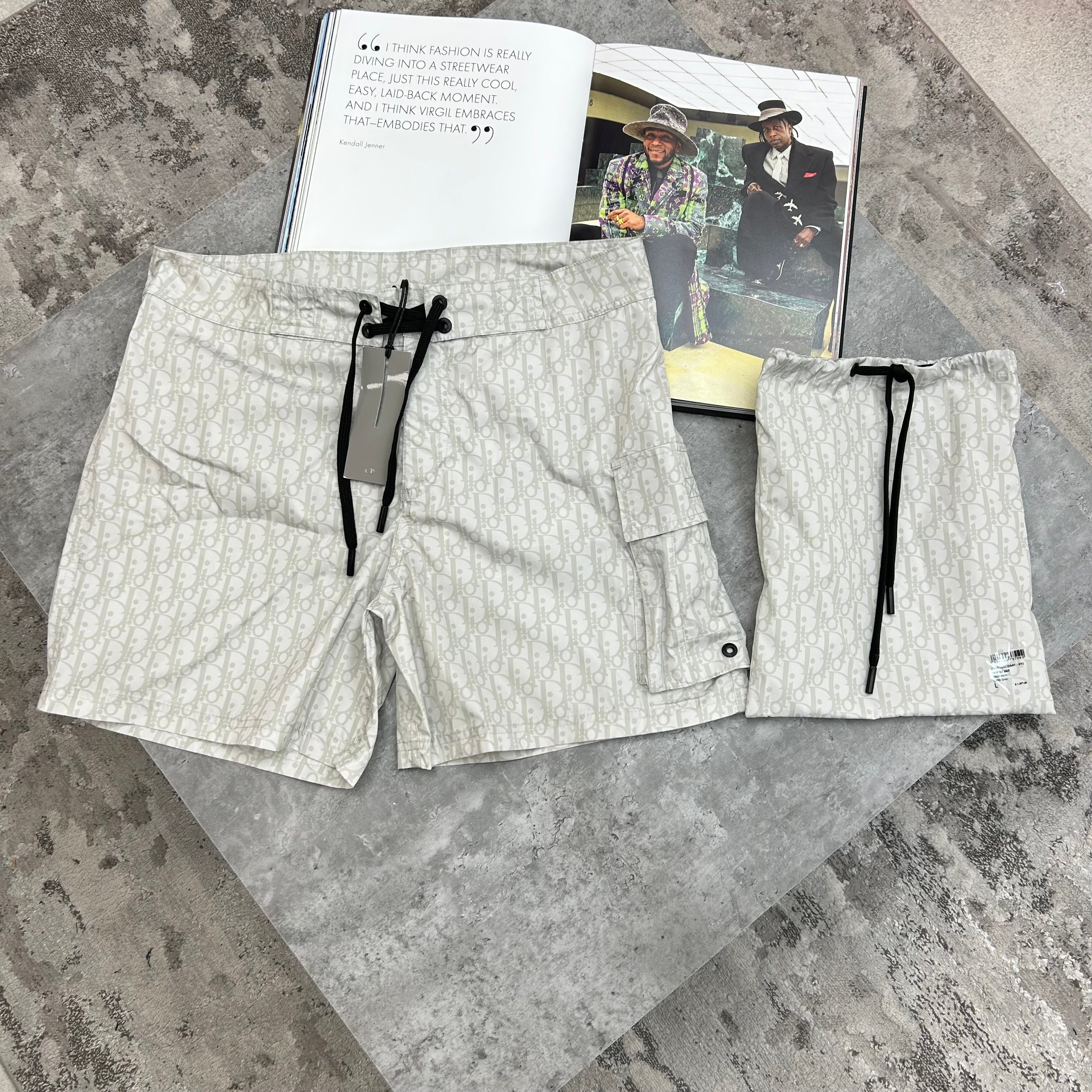DIOR SWIMS - LIGHT GREY