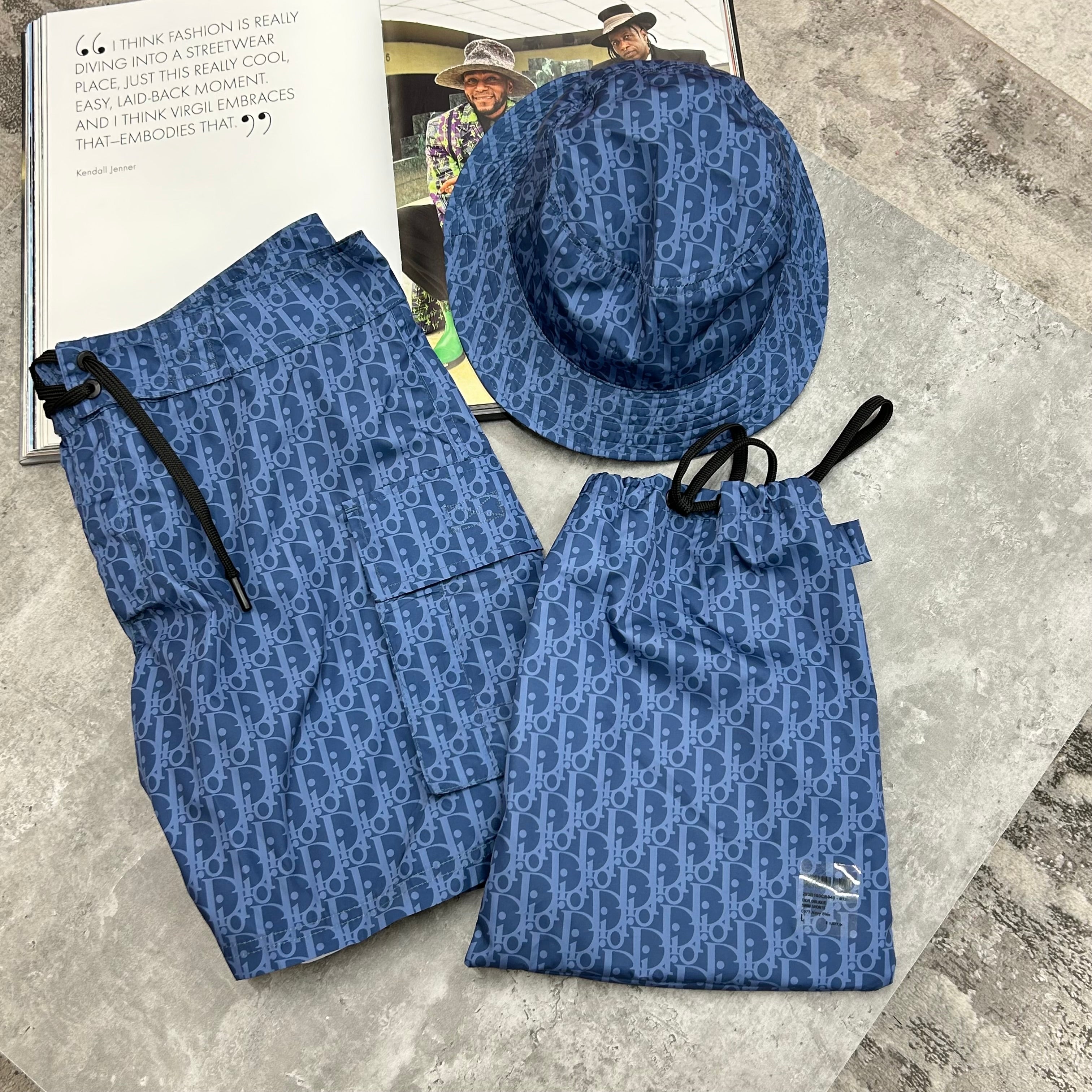 DIOR - SWIMS - NAVY