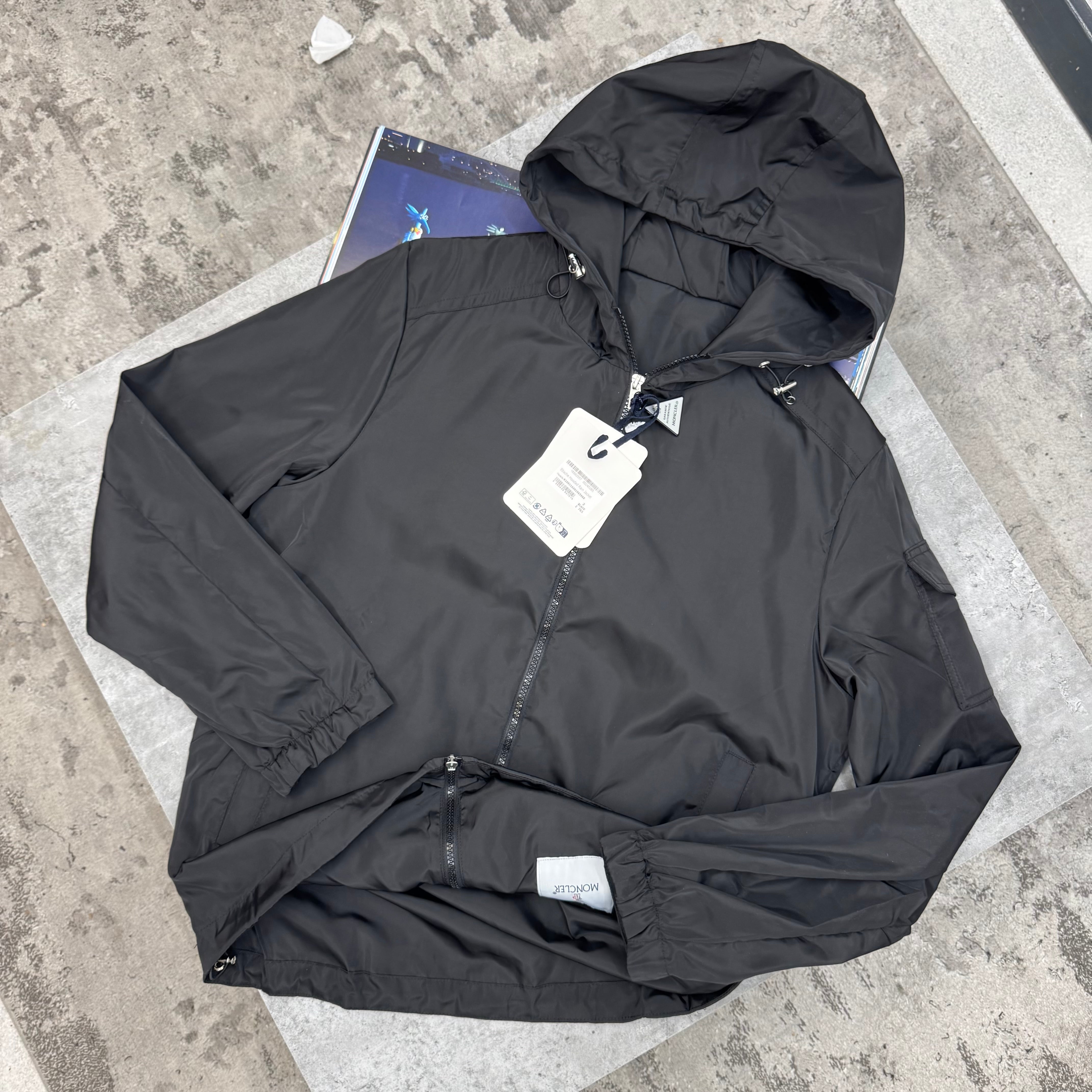 MNCLR - ETIACHE HOODED JACKET - BLACK