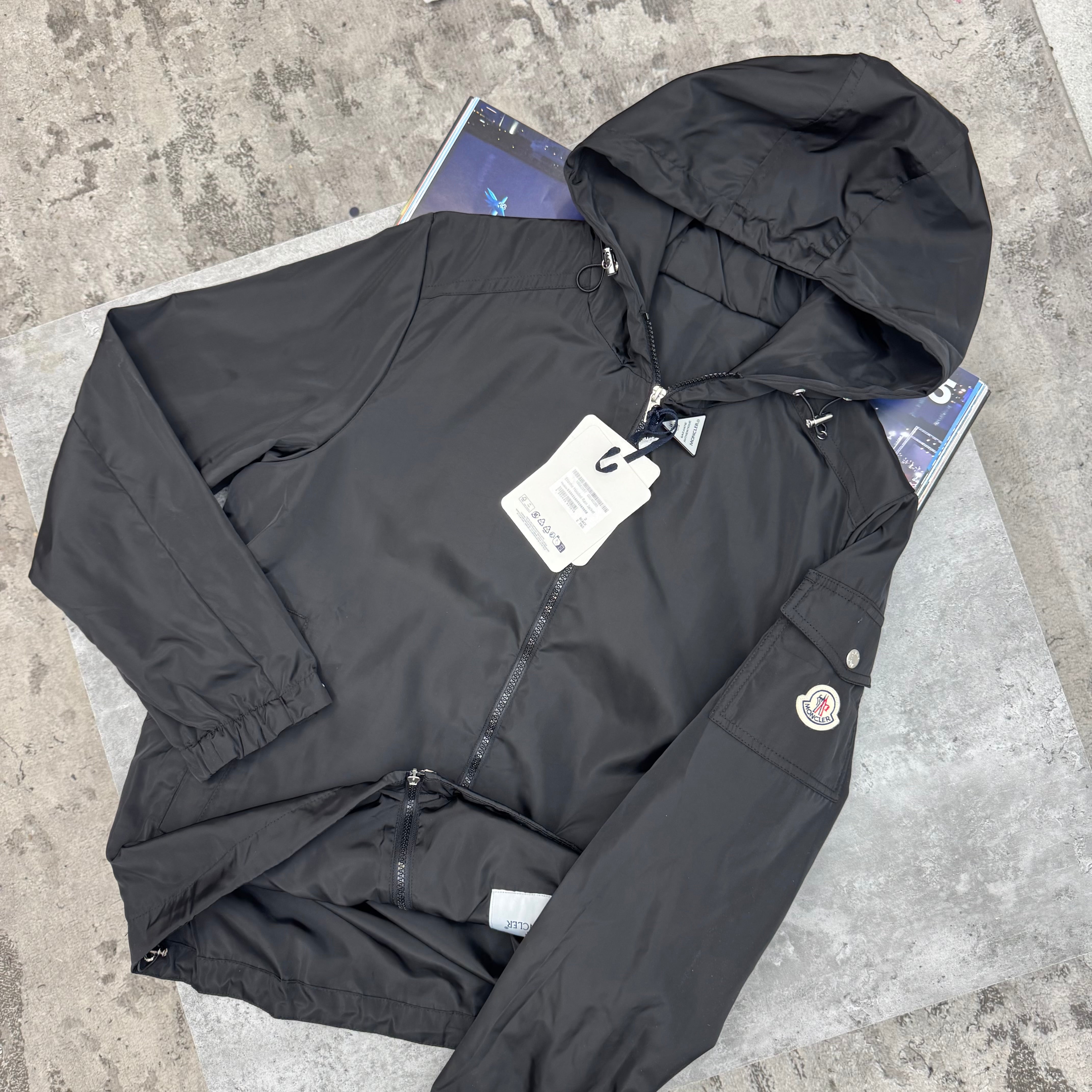 MNCLR - ETIACHE HOODED JACKET - BLACK