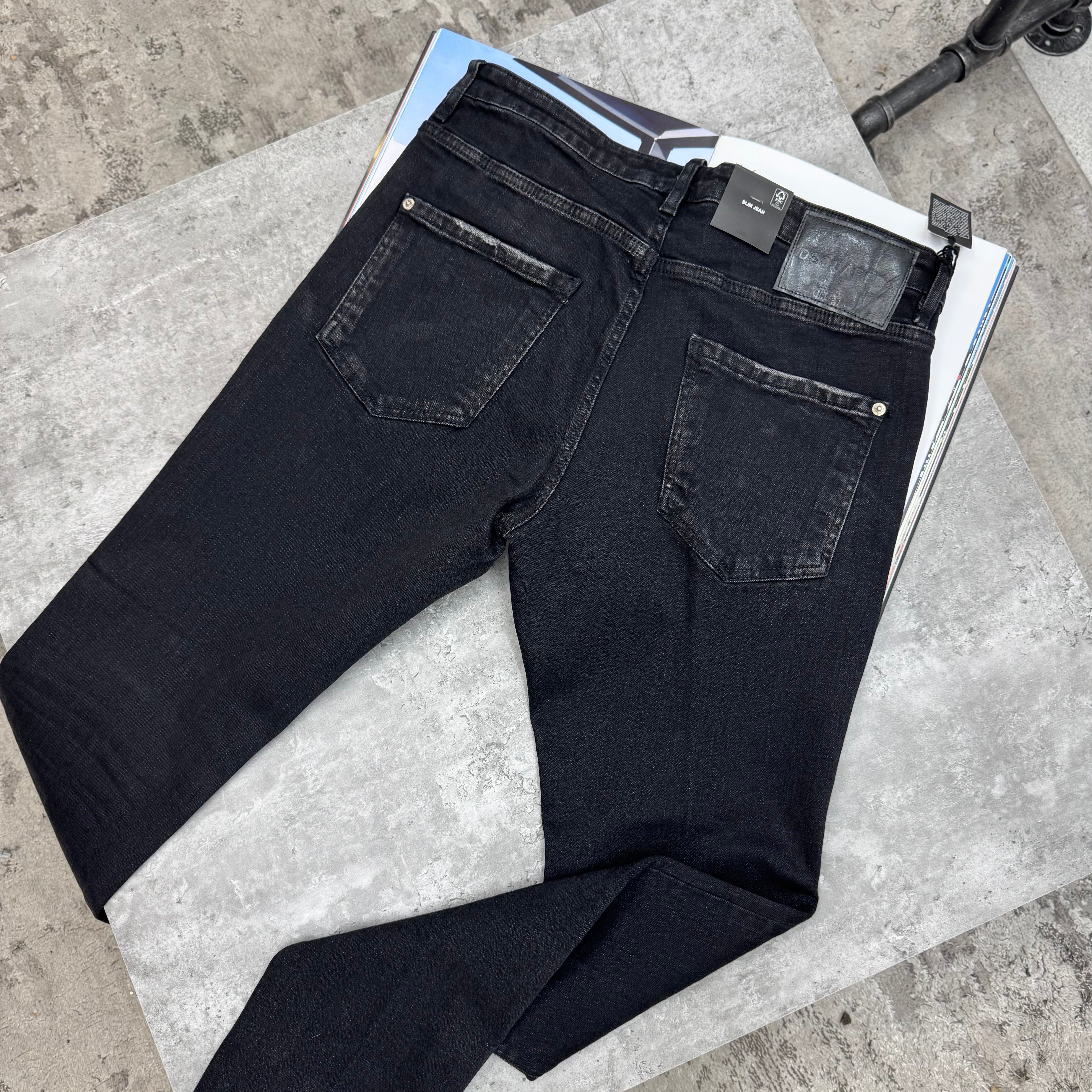 D2 - JEANS - BLACK