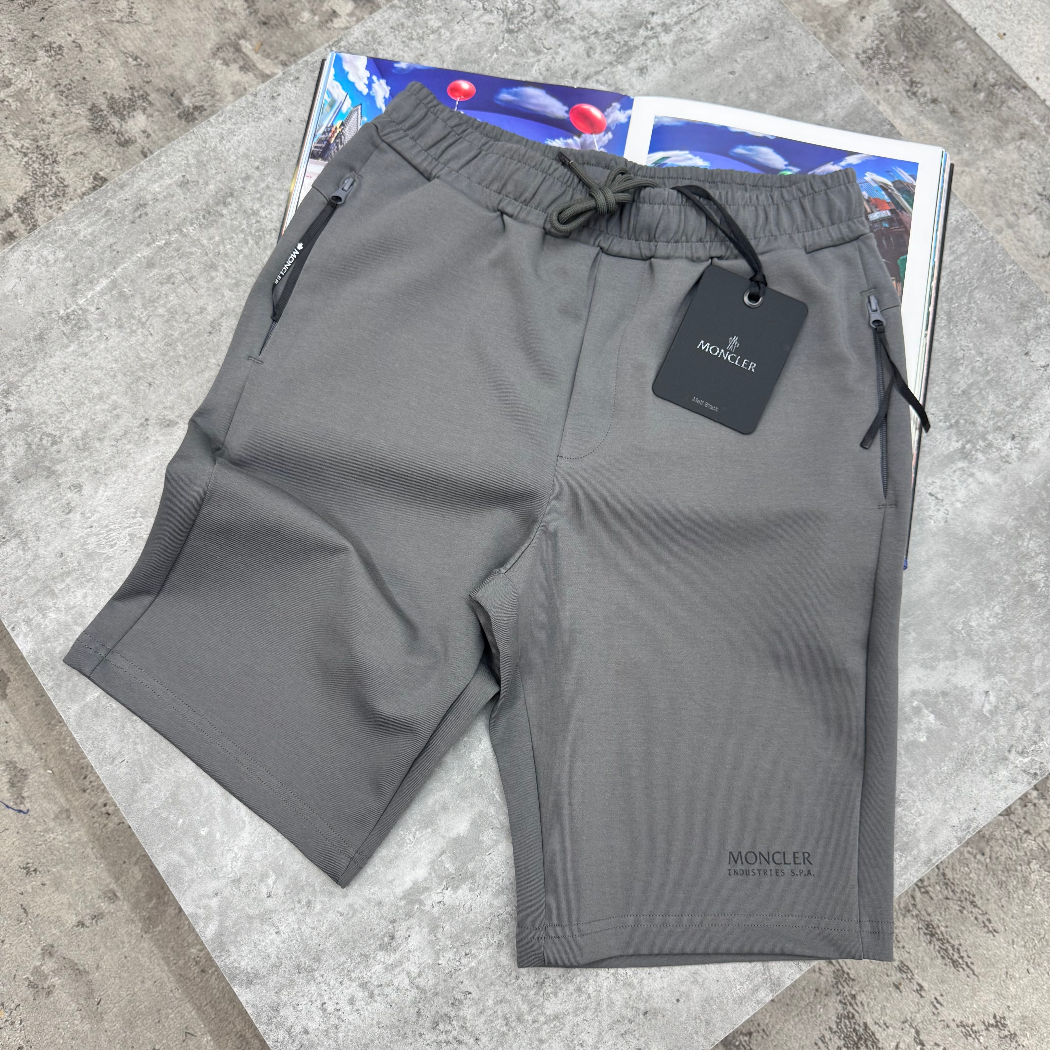 MNCLR - INDUSTRIES COTTON SHORTS - CHARCOAL