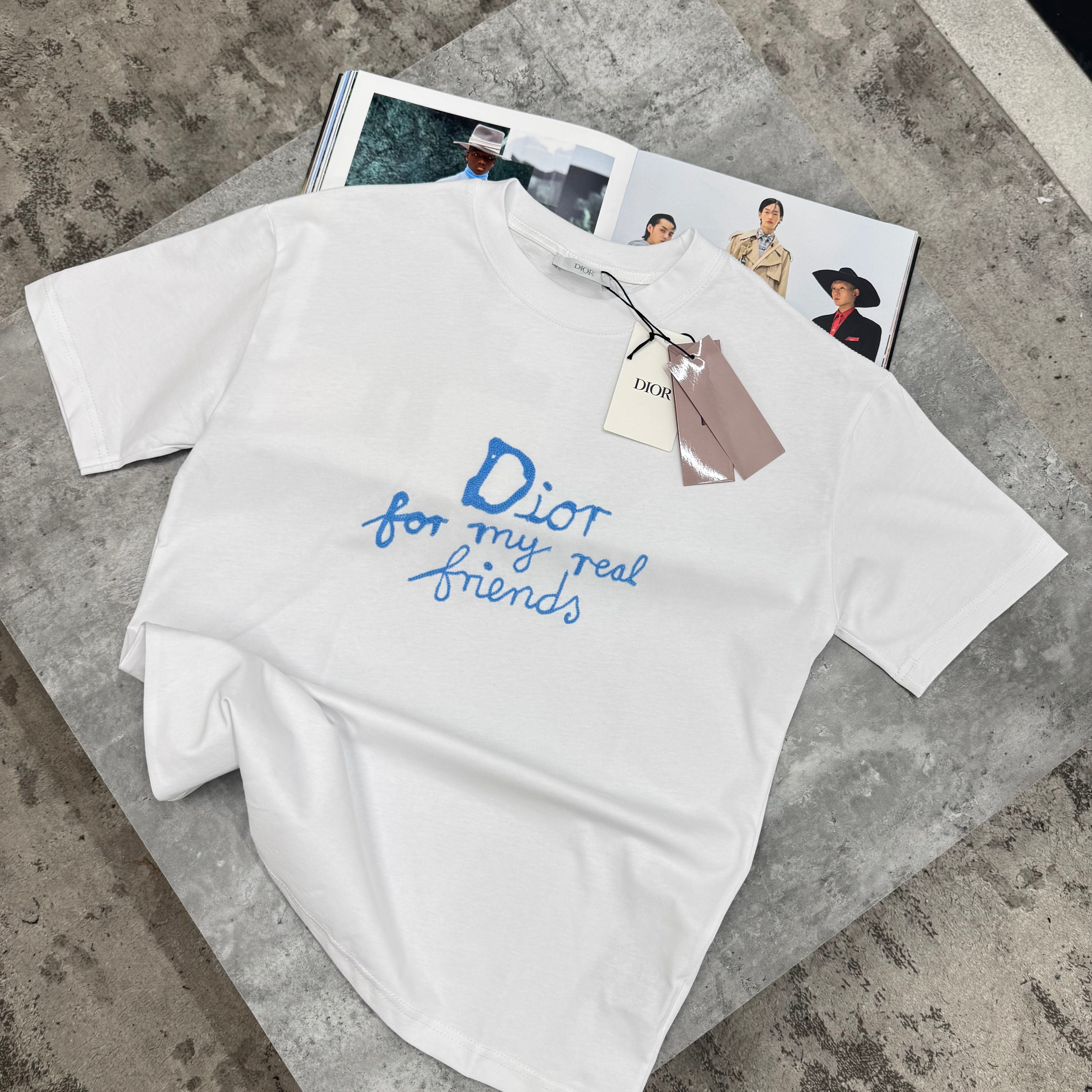 CD - FRIEND RELAXED FIT T-SHIRT - WHITE
