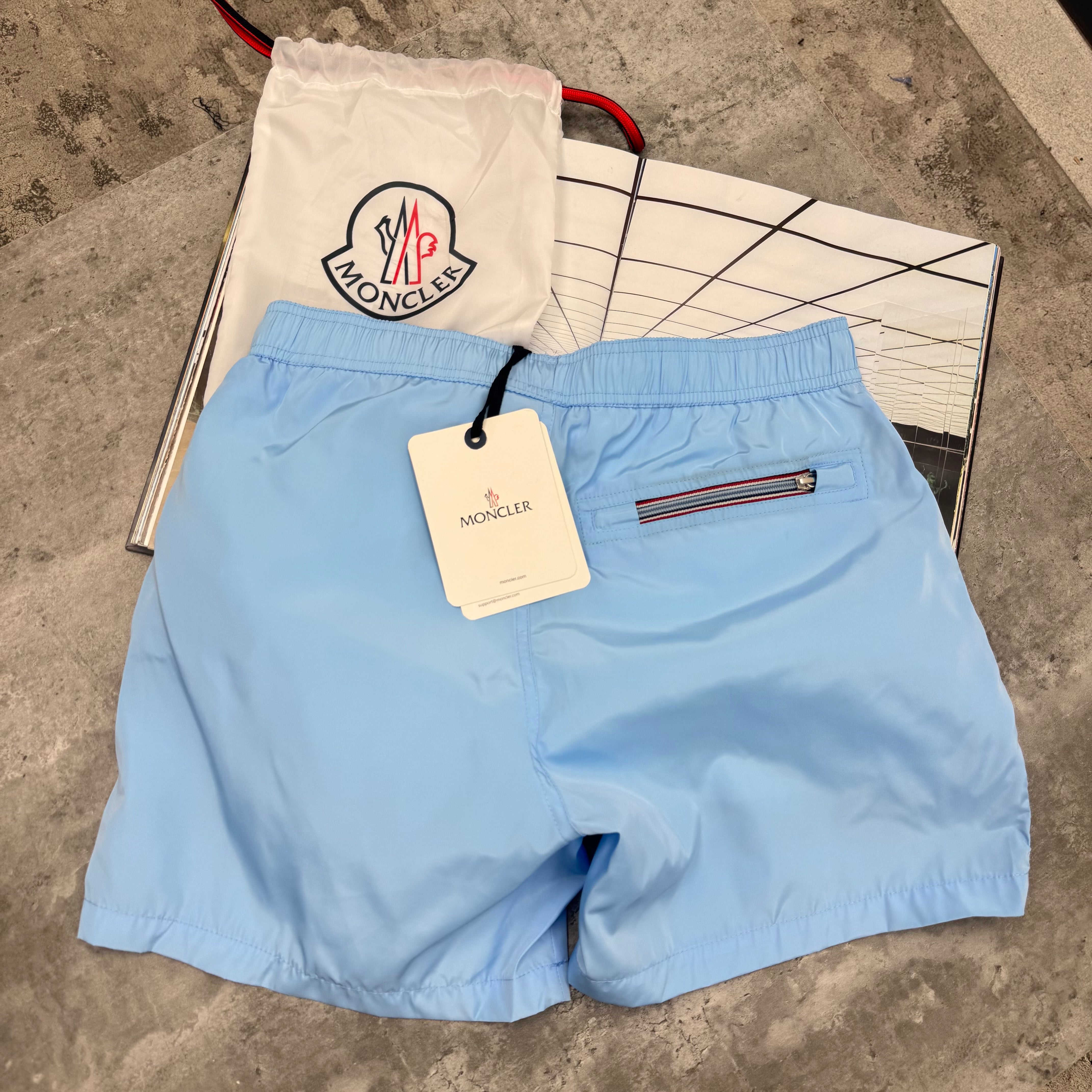 MNCLR - BAGGED SWIMS - SKY BLUE