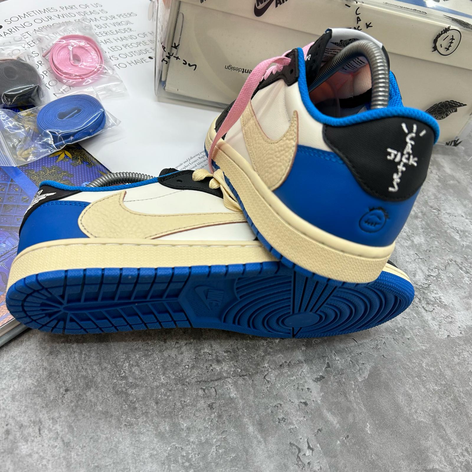 N X TS - AIR JORDAN 1 TRAINER - FRAGMENT DESIGN