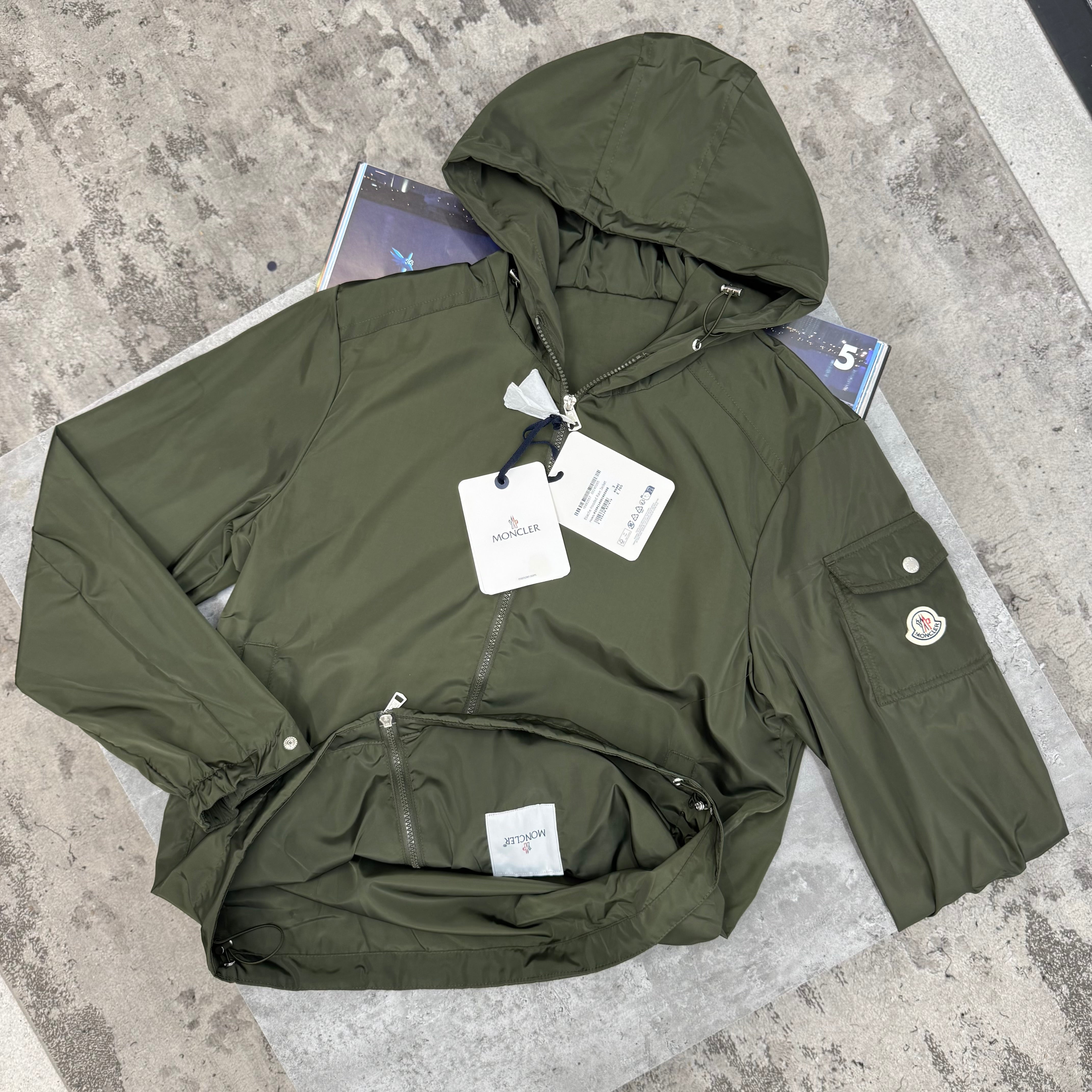 MNCLR - ETIACHE HOODED JACKET - KHAKI