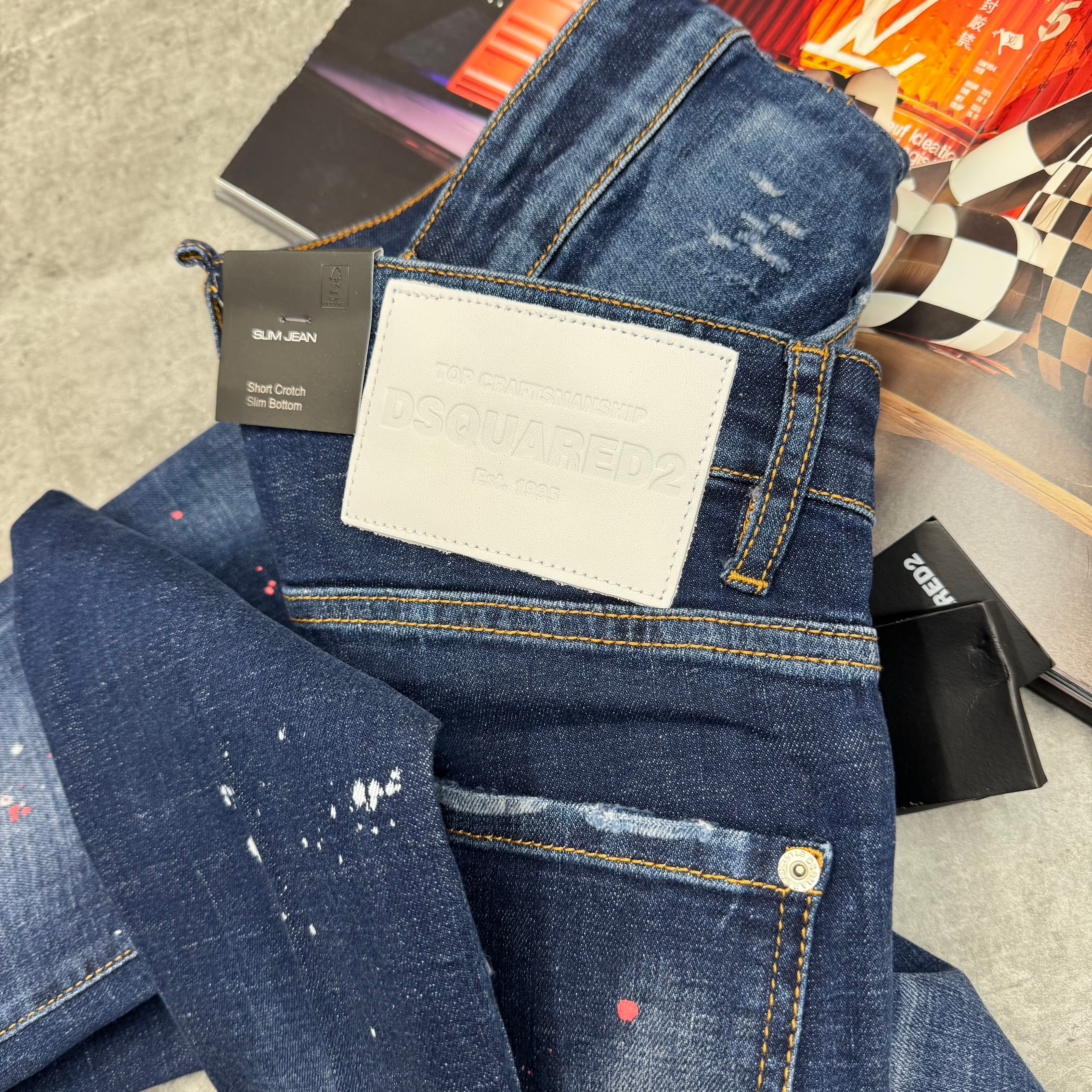 D2 - JEANS - NAVY