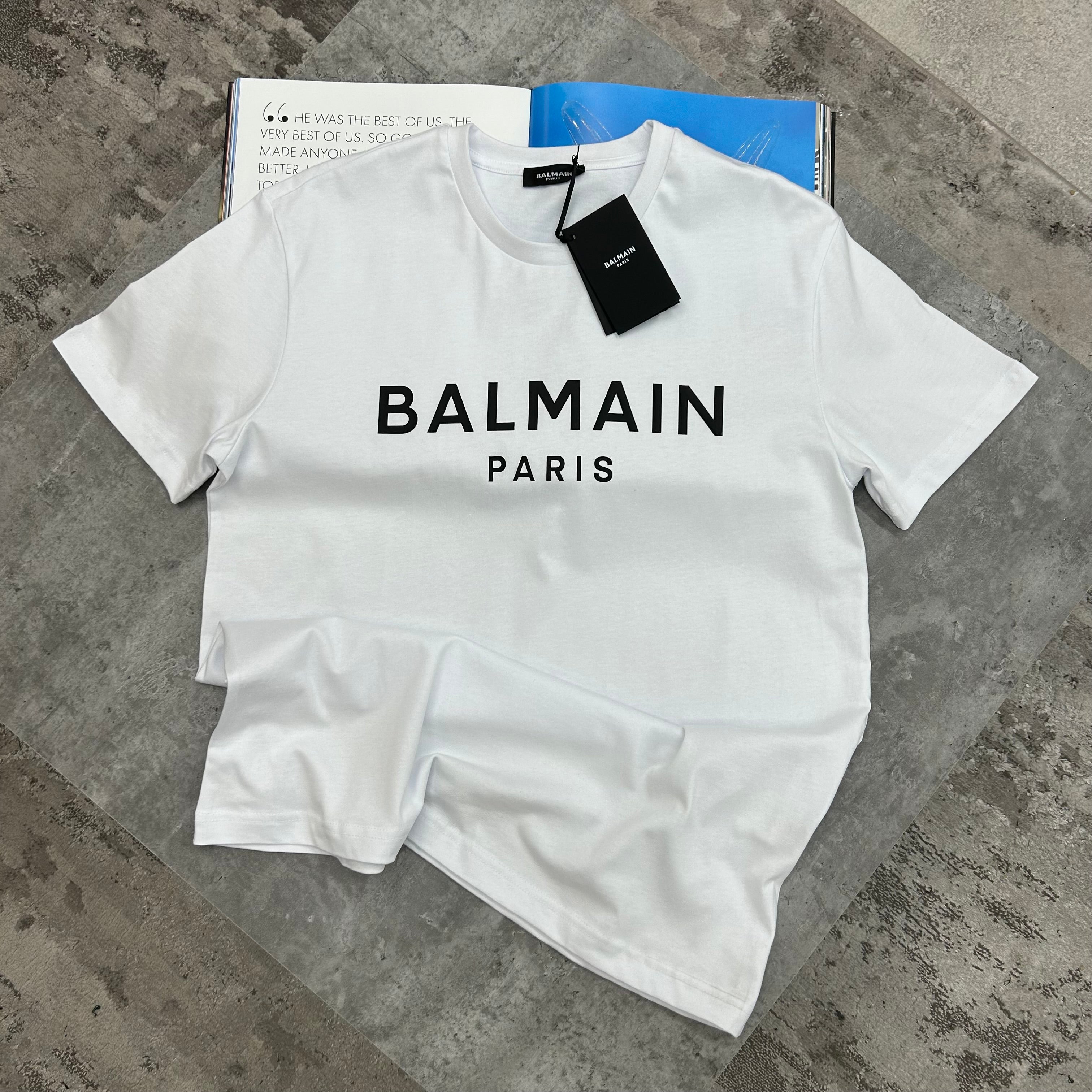 BLM - PRINT LOGO T-SHIRT - WHITE