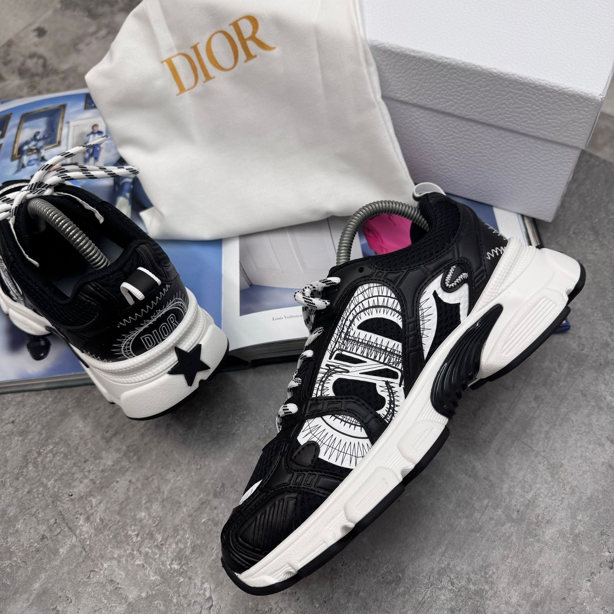 WOMENS CD CHRONO TRAINER - BLACK