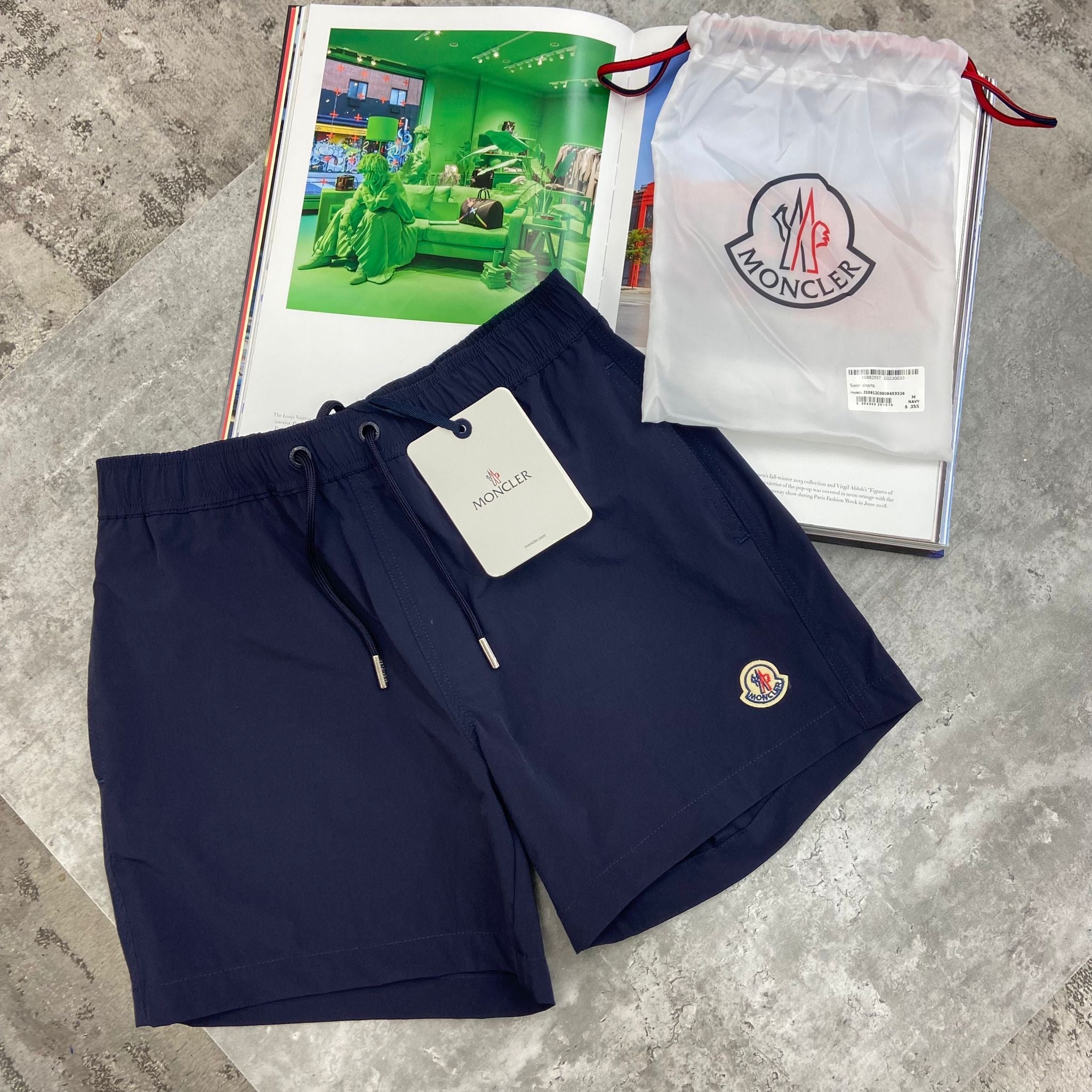 MNCLR - BAGGED SWIMS - NAVY