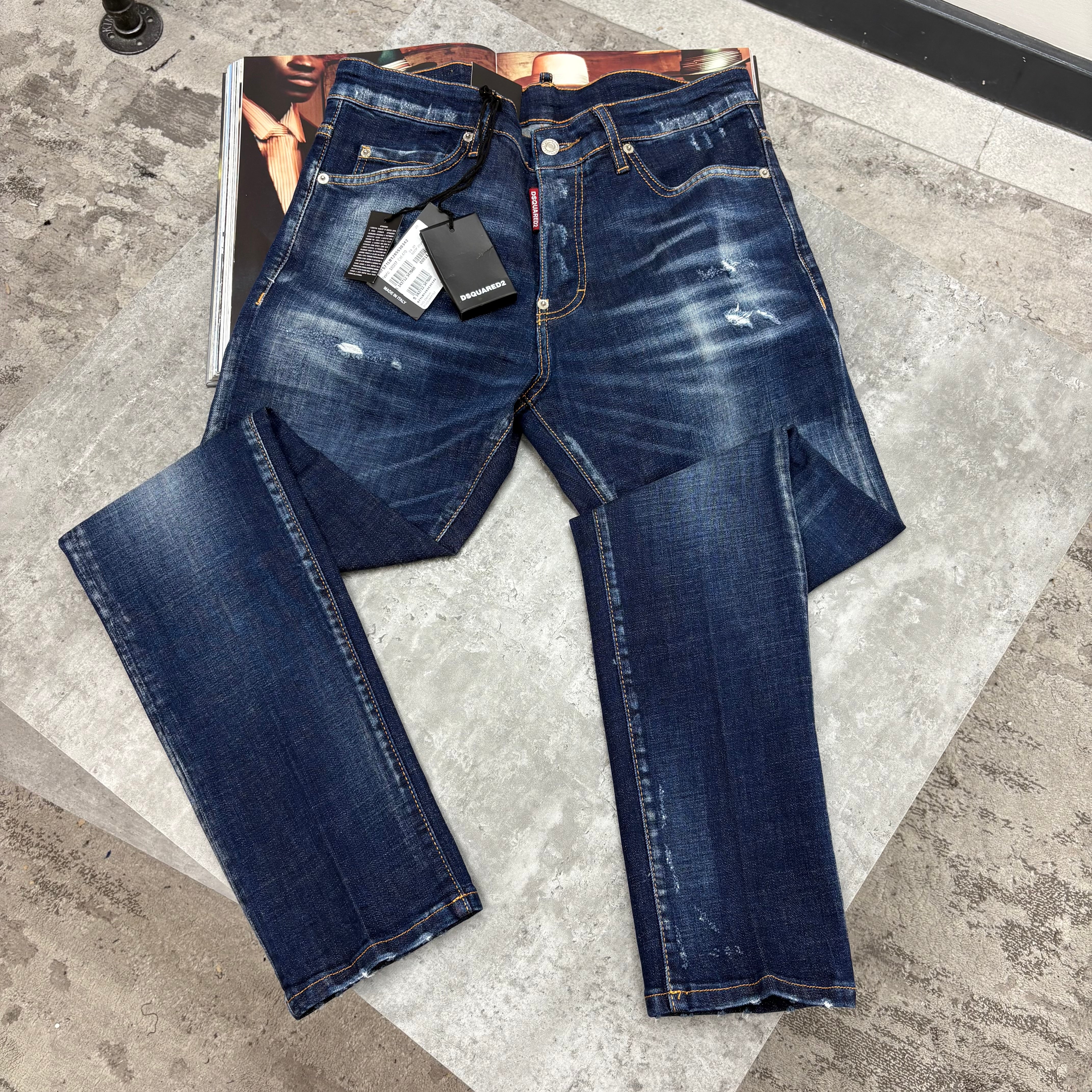 D2 - JEANS - NAVY