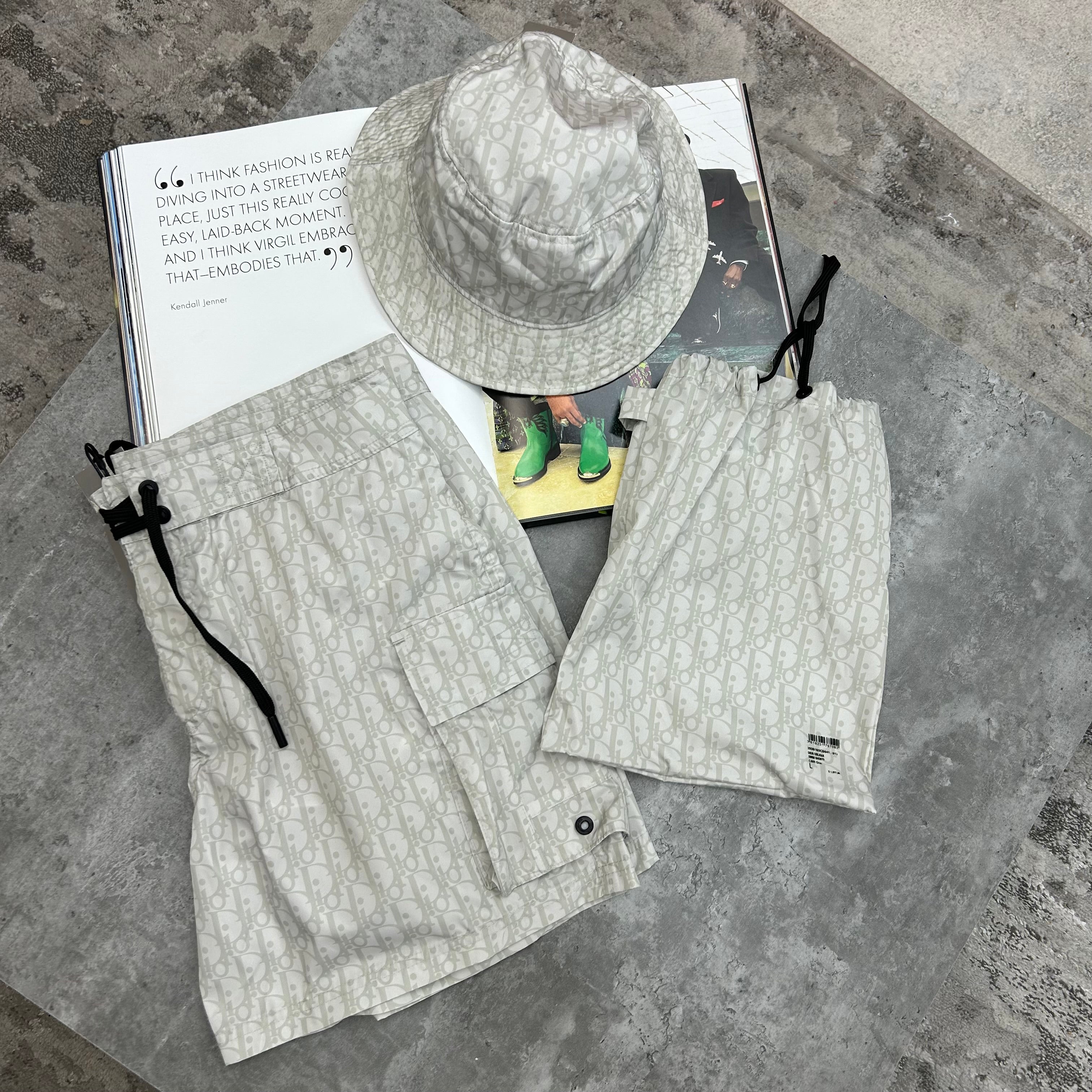 DIOR SWIMS - LIGHT GREY