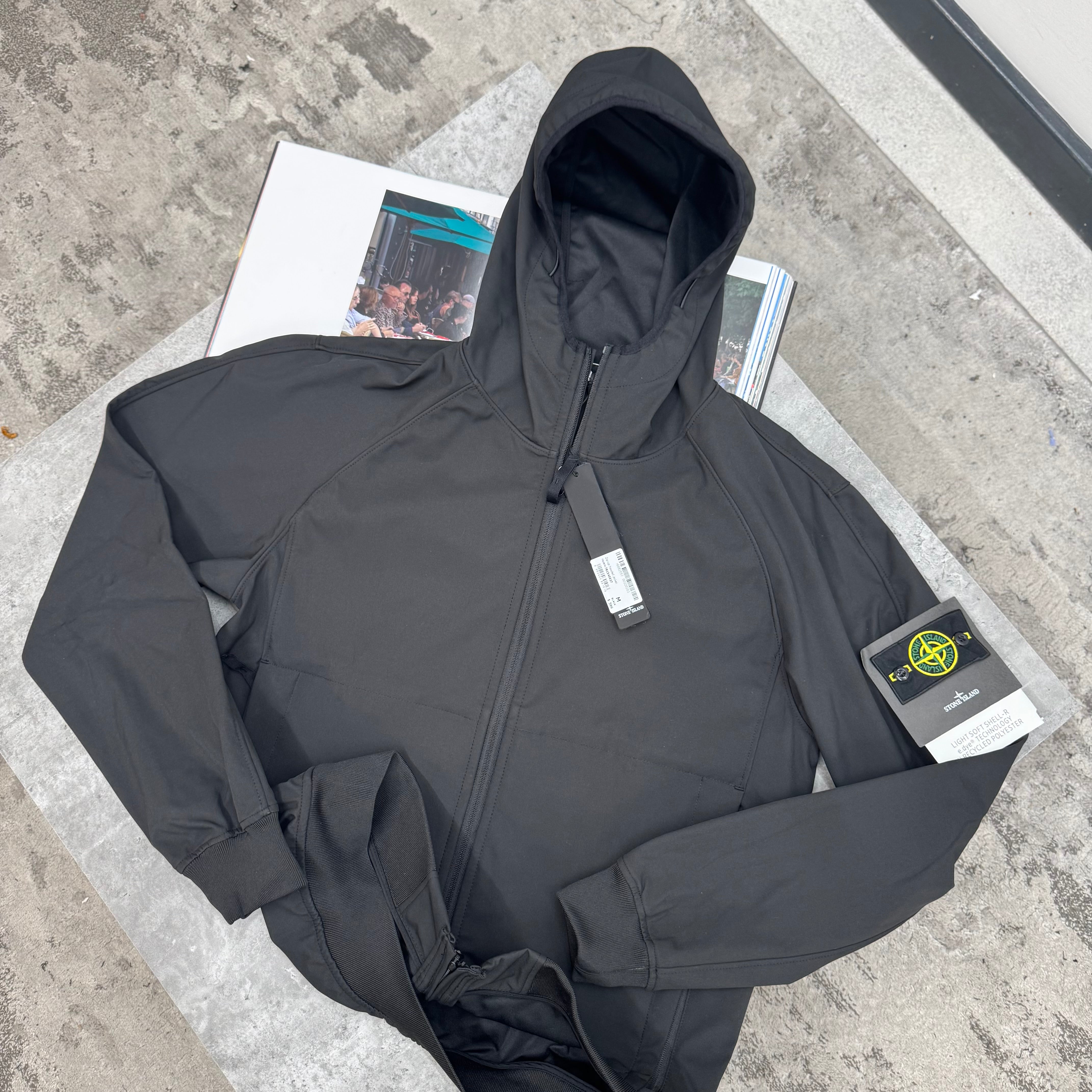 SI - SOFT SHELL JACKET - BLACK