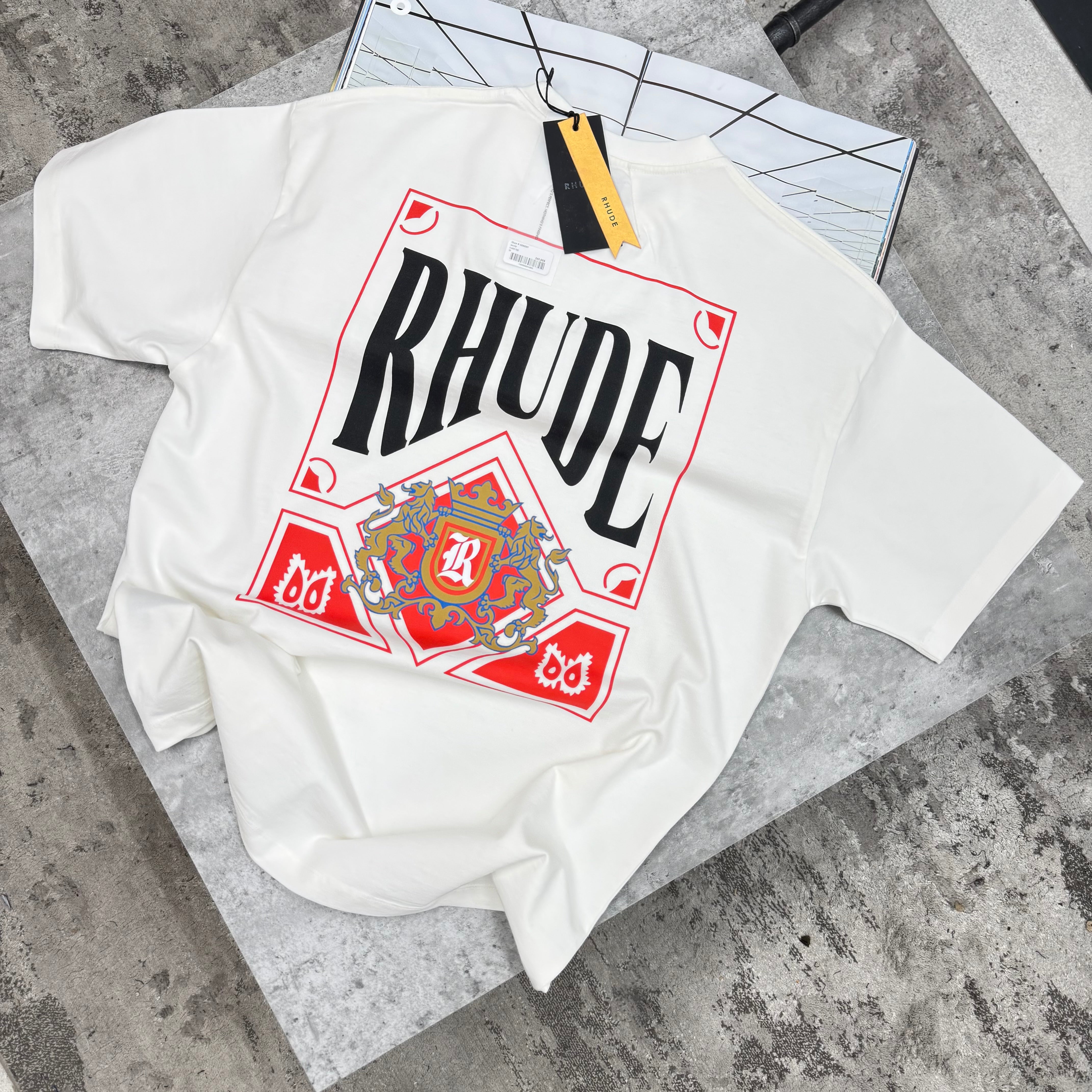 RDE - OVERSIZED T-SHIRT - WHITE
