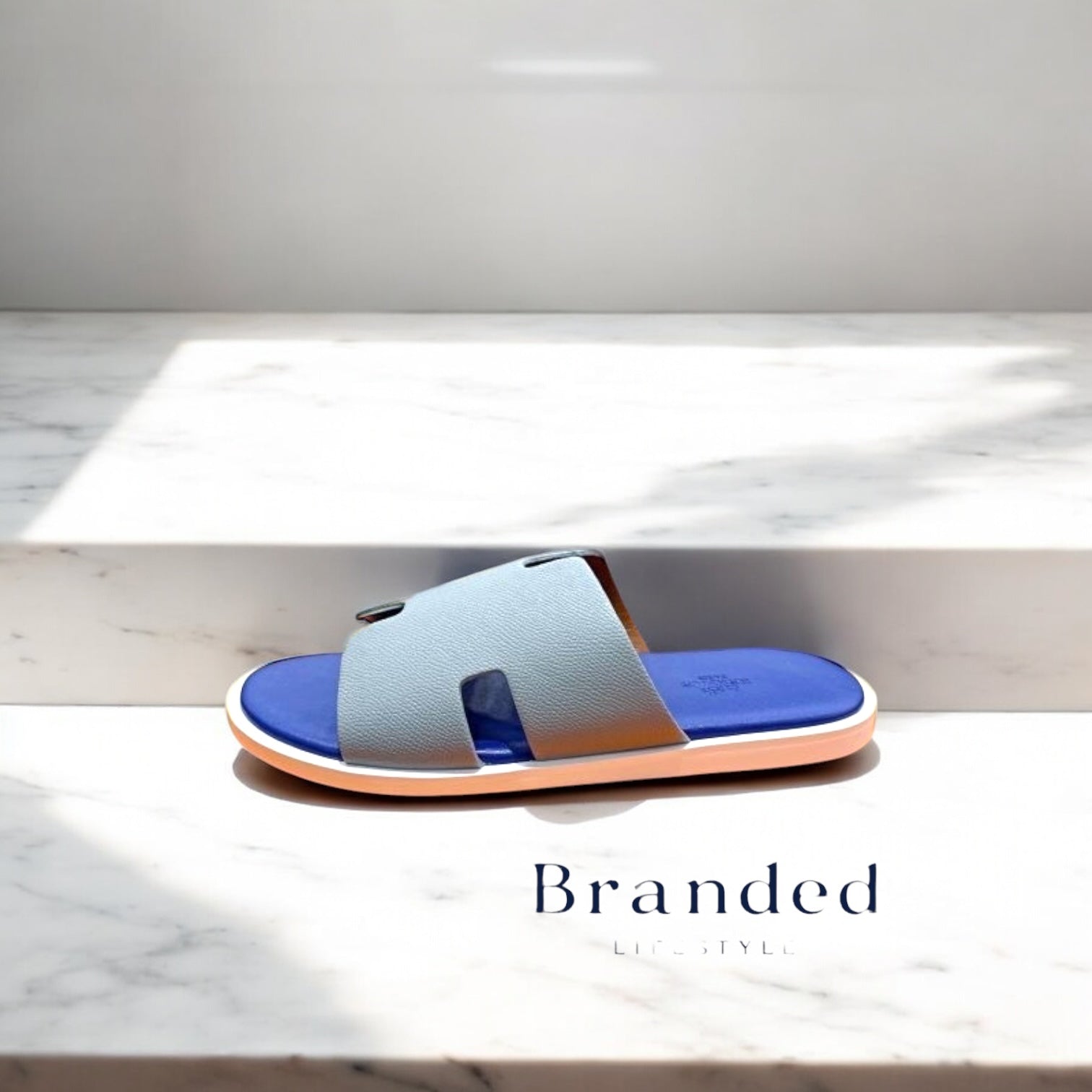 (PRE-ORDER) HMES - SLIDES - BLUE/GREY